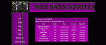 NES SNES Sprites