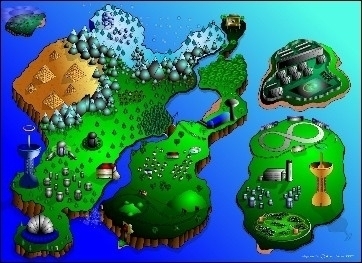 MegaMan RPG Map