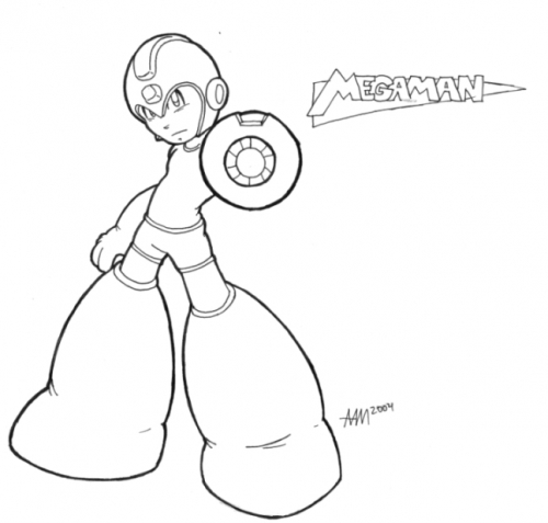 MegaMan Pose