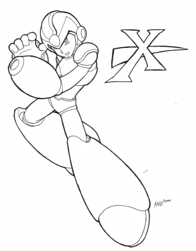 MegaMan X : Sketch #4