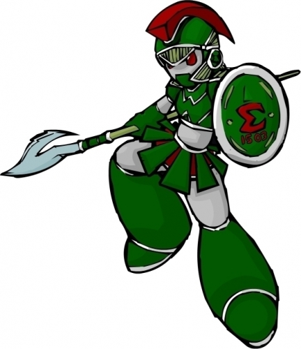 FIRST Robotics Mascot : Spartek