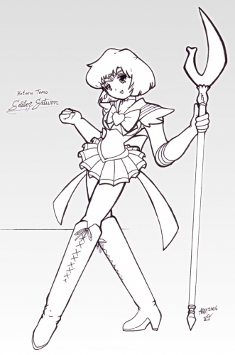 Pretty Soldier Sailor Saturn