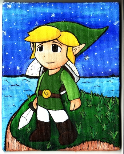 Link at the Moon