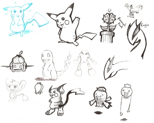 Pokemon Doodle Collection