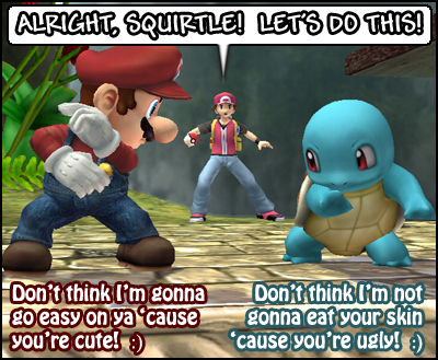 Alright Squirtle, let's do this!